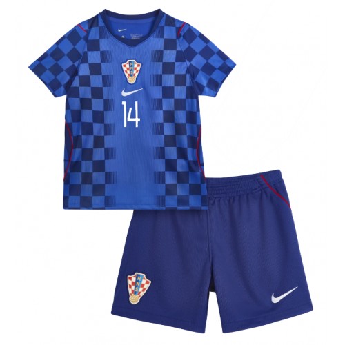 Kroatien Ivan Perisic #14 Replika Bortatröja Barn VM 2026 Kortärmad (+ Korta byxor)